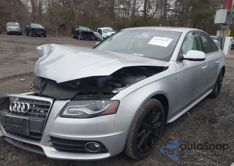 2012 Audi A4 2.0T Premium z USA, uszkodzony, nr VIN WAUFFAFL9CA031212